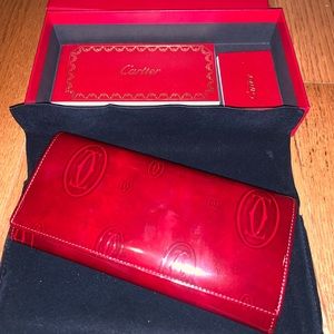 Cartier Birthday Edition Red Wallet NEW